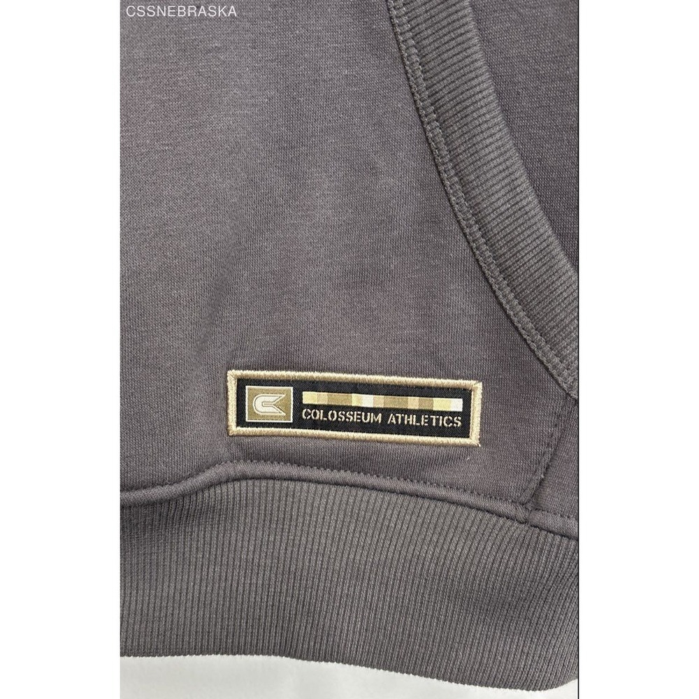 Colosseum‎ Camo Charcoal Men's Nebraska Military Appreciation Pullover Hoodie -S - Picture 2 of 9